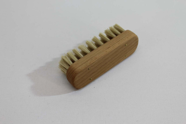 Handbürste 12 cm, geölt / Kalkutta hell
